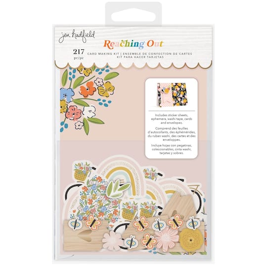 American Crafts&#x2122; Jen Hadfield Reaching Out Card Kit